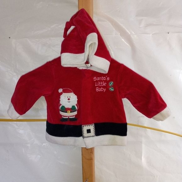Miniwear Other - Miniwear Santa Christmas Light Weight Jacket